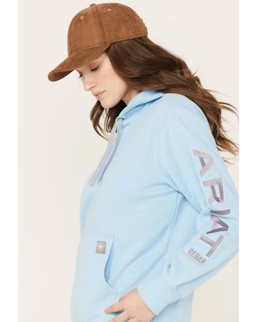 Ariat Women's Rebar Graphic Work Hoodie - Image 2