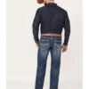 Rock & Roll Denim Men's Medium Wash Straight Reflex Denim Jeans -Optimal Clothing Store 2000386196 414 P1
