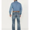 Rock & Roll Denim Men's Pistol Medium Vintage Wash Bootcut Stretch Denim Jeans -Optimal Clothing Store 2000387624 414 P1