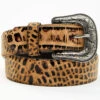 Cody James Men's Crocodile Embossed Tonal Stitch Belt -Optimal Clothing Store 2000389271 235 P1