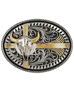 Montana Silversmiths Men's Southwest Sights Attitude Buckle