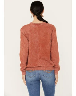 Changes Women's Bucking Horse Yellowstone Crew Neck Sweatshirt -Optimal Clothing Store 2000393498 220 P4