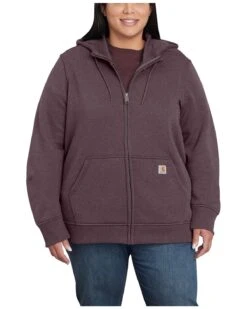 Carhartt Women's Relaxed Fit Midweight Full-Zip Jacket - Plus