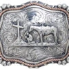 AndWest Vintage "Mission" Praying Cowboy Belt Buckle -Optimal Clothing Store 290B37 SA P1