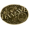 Montana Silversmiths Men's Tennessee State Heritage Attitude Belt Buckle -Optimal Clothing Store 290B87 15 P1