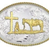 Montana Silversmiths 1340 Series Christian Cowboy Western Belt Buckle -Optimal Clothing Store 290C59 94 P1