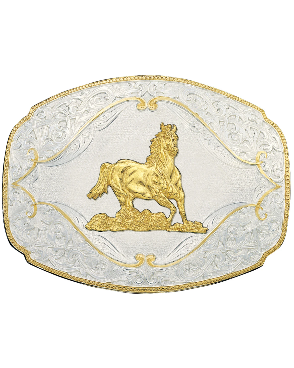 Montana Silversmiths Galloping Horse Western Belt Buckle 3 Montana Silversmiths Galloping Horse Western Belt Buckle